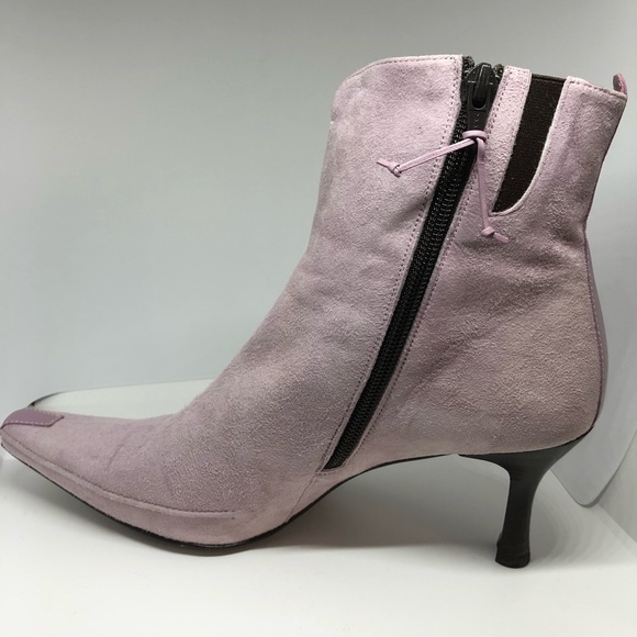 Donald J. Pliner Lilac Booties - Picture 2 of 7